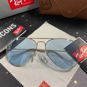 Ray-Ban Fashion Aviator Classic Blue Polarized light Sunglasses Rc3